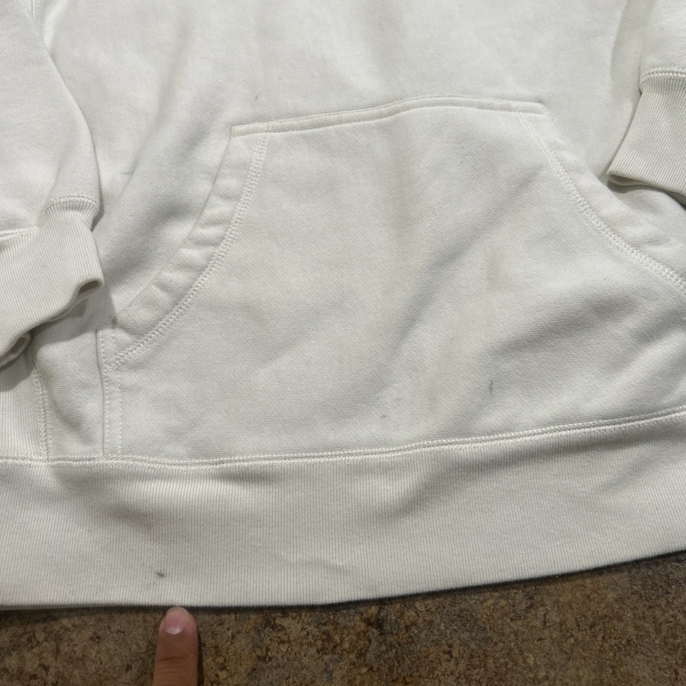 vtg y2k the hundreds bomb hoodie medium white Pullover - Picture 4 of 7